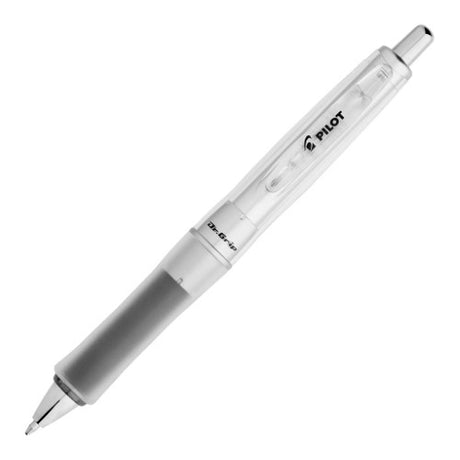 Pilot Dr Grip Advance pen with black barrel, ergonomic grip, and 1.0mm tip for smooth, comfortable writing.