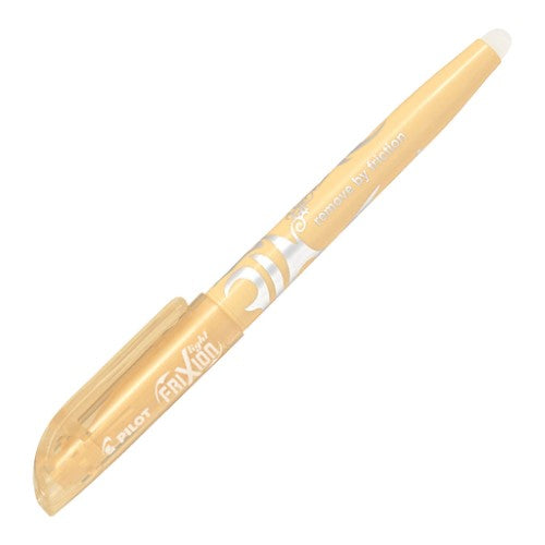 Set of 12 Pilot Frixion Pastel Orange Erasable Highlighters with thermo-sensitive gel ink for easy highlighting and erasing.
