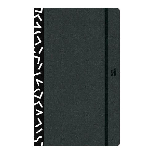 Flexbook Visions Notebook Medium Ruled Black/White