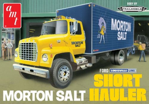 Detailed 1/25 scale model kit of the Ford Louisville Short Hauler, ideal for collectors and hobbyists.