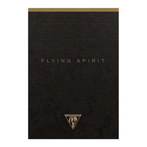 Flying Spirit Clothbound Notepad A6 Asstd Black