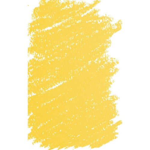 BLOCKX Soft Pastel 104 in Lemon Yellow, a vibrant, velvety art medium, perfect for layering and mixed media projects.