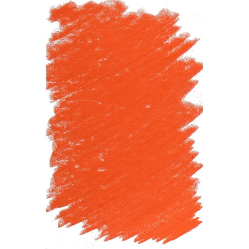 BLOCKX Soft Pastel 262 in Pyrrolo Vermilion, handmade, vibrant, lightfast, ideal for blending and layering in art.