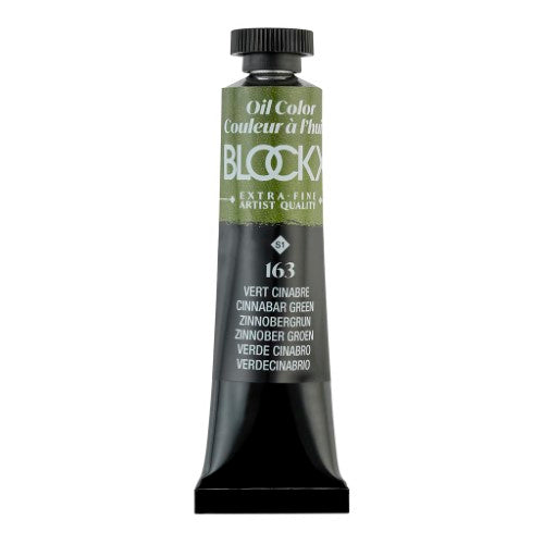 BLOCKX Oil Tube 20ml S1 163 Cinnabar Green