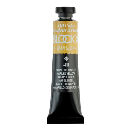 BLOCKX Oil Tube 20ml S3 411 Naples Yellow