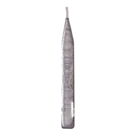 Pack of 5 metallic silver sealing wax sticks with wicks, perfect for elegant crafting and correspondence.