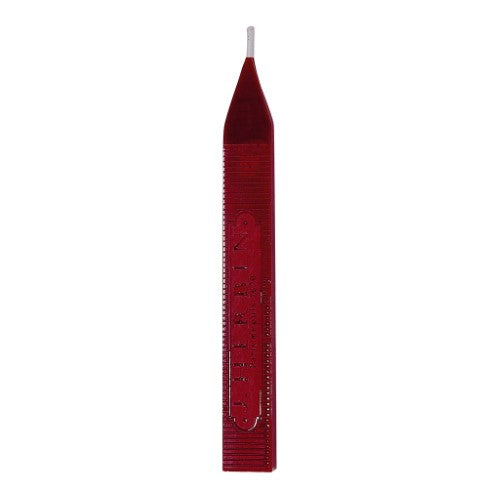 Pack of 5 vibrant red Herbin sealing wax sticks with convenient wicks for elegant letter sealing and crafting projects.