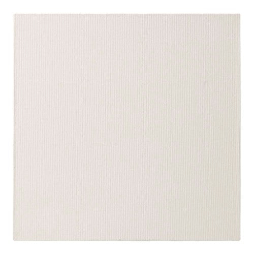 Clairefontaine 40x40cm square canvas board in white, ideal for oil and acrylic painting, made from 100% cotton.
