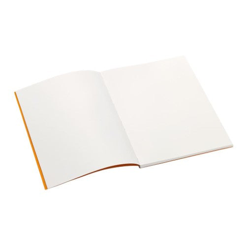 Jacques Herbin A5 Travellers Notebook in white with smooth blank paper, hot stamped cover, and 128 pages for creativity.