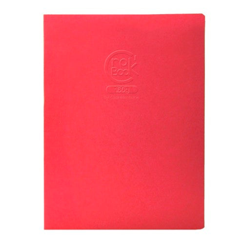 CrokBook A3 notebook with 160g white paper and durable cover, perfect for sketching and note-taking. Assorted colors.