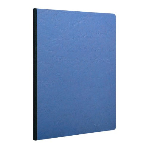 A4 blue clothbound notebook with 192 blank pages, ideal for writing, sketching, and outdoor adventures.