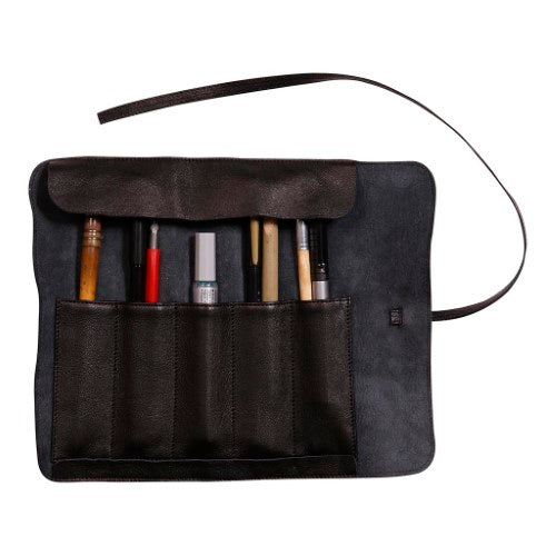 Flying Spirit Pencil Case Roll Black