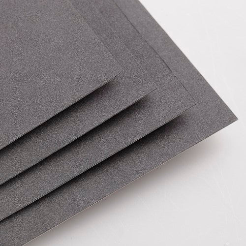 Pastelmat Pad No. 6 in Anthracite, 30x40cm, 12 sheets for seamless pastel layering without fixative.