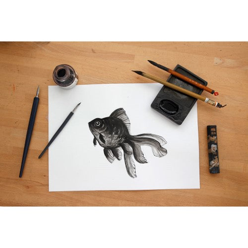 Lavis Dessin Technical Drawing Paper A2, 10 sheets, 200gsm, smooth surface for precise sketches and technical drawings.