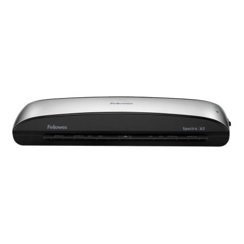 Fellowes Spectra A3 Laminator with fast speed and auto shut-off, perfect for professional document lamination at home or office.