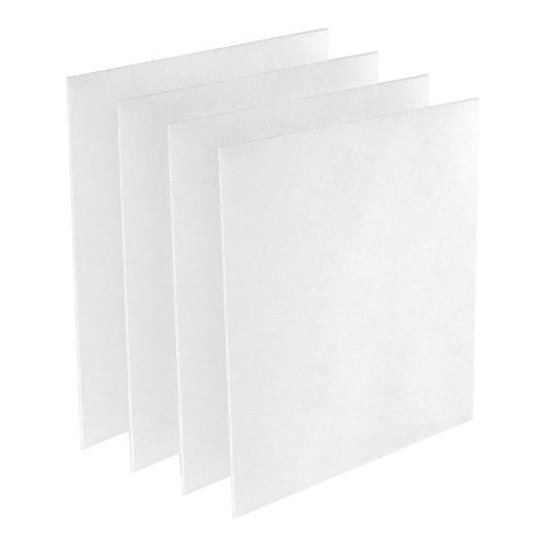 Pack of 4 AeraMax PRO AM3-4 Pre-Filters designed to capture dust, hair, and allergens for improved air quality.