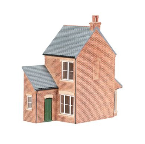 Hornby 2up/2down terraced house model in OO scale, featuring detailed brick finish and classic British architecture.