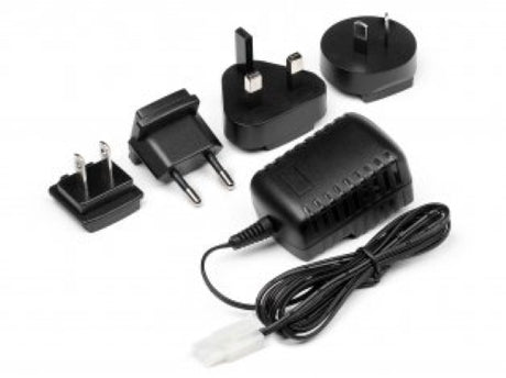 240v charger for 7.2v NiMH batteries, efficient 330mAh capacity, ideal for radio control hobbyists.