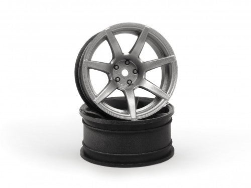 High-quality 1/10 RC wheels inspired by Formula Drift, crafted for speed and style in a durable lightweight design.