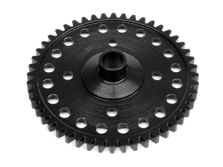 Lightweight 48T spur gear for Vorza RC, enhances acceleration and speed for competitive racing performance.