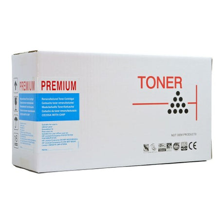 Icon Compatible HP CE255A Black Toner Cartridge for high-yield printing, 6000 pages, compatible with HP LaserJet P3015 models.