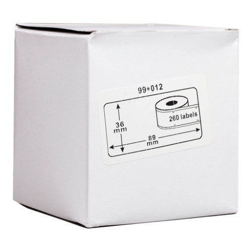 Icon Compatible Dymo LW Large Address Labels, 89x36mm, twin pack of 520 for clear, durable labeling and mailing needs.