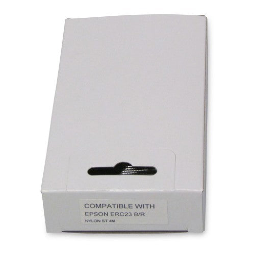 Epson Compatible Ribbon ERC23 in black and red, designed for reliable, high-quality printing on various Epson models.