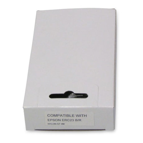 Epson Compatible Ribbon ERC23 in black and red, designed for reliable, high-quality printing on various Epson models.