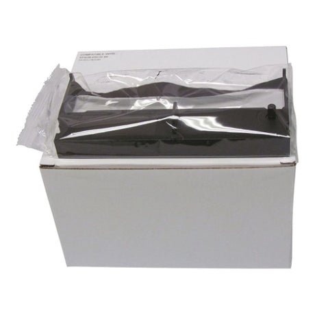 Pack of 6 Icon Compatible Epson ERC35 Black Ribbons for sharp, clear text in Epson POS printers.