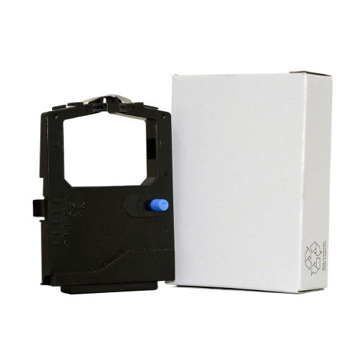 Icon Compatible OKI 720 Black Ribbon for dot matrix printers, delivering crisp text and high print quality for home and office use.