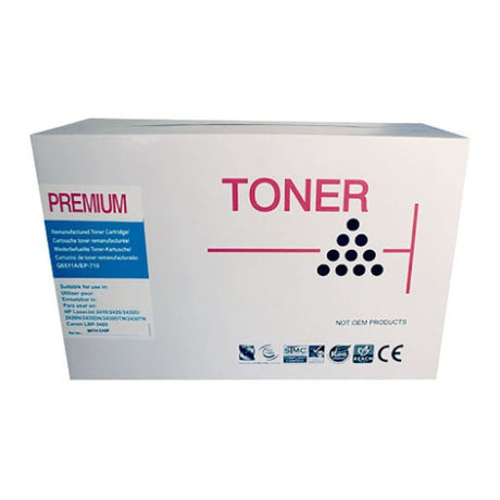 Icon Compatible HP Q6511A/Canon CART310 black toner cartridge for professional-quality prints, 6000 page yield, easy installation.