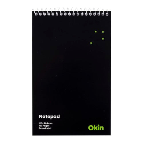 Pack of 3 Icon A5 Soft Cover Spiral Notepads with 100 lined pages for organized note-taking and creative expression.