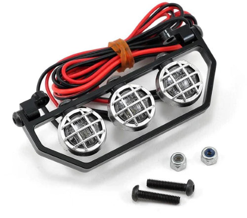 LED fog light set for Kyosho vehicles, enhancing visibility and style during nighttime or adverse weather conditions.