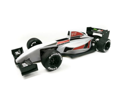 Sleek Radio Control F1: F17 body designed for performance and precision, perfect for thrilling racetrack action.