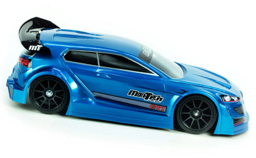 Sleek 160mm Ti Vision RC body, designed for M-chassis, enhances speed and style for competitive racing.