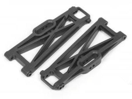 Durable Phntm XT RR lower suspension arms designed for improved stability and handling in off-road RC vehicles.