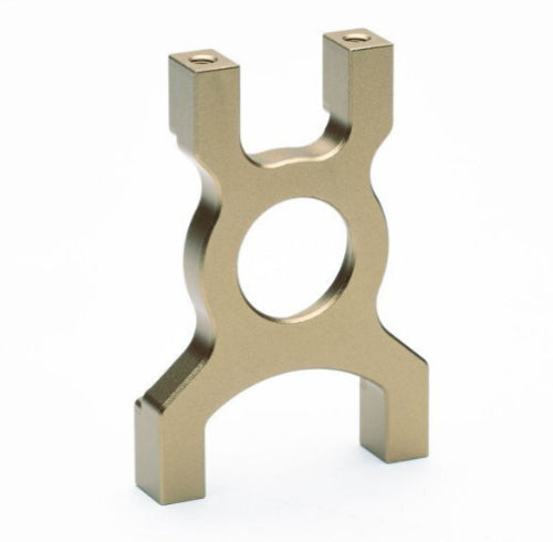 Aluminum center differential mount designed to enhance performance and stability in radio-controlled vehicles.
