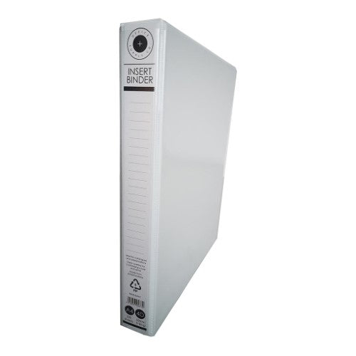 OSC Insert Binder A4 4D 25mm White
