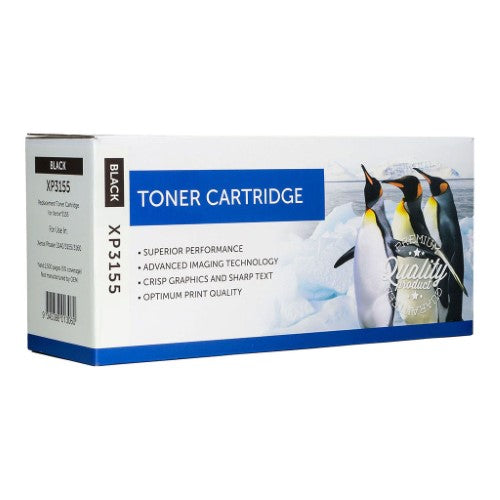 Icon Compatible Fuji Xerox CWAA0805 Black Toner Cartridge for Phaser 3140, 3155, 3160, yields up to 2,500 pages.