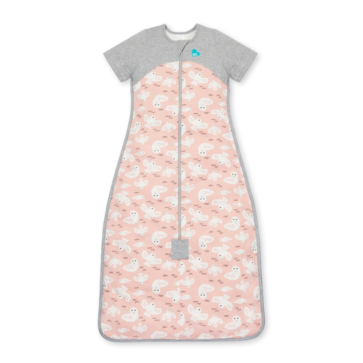Love to DreamSleep Bag™ Organic 1.0 TOG - Dove Pink - 18-36m