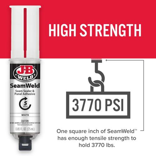 SEAMWELD SEAM SEALER & PANEL ADHESIVE 25ML - JB WELD