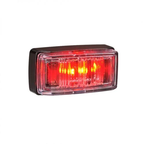 9-33V MDL80 LED REAR END OUTLINE MARKER RED BLK B DT - NARVA