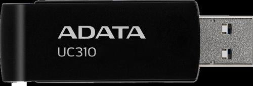 ADATA UC310 Swivel USB3.2 256GB Black Flash Drive