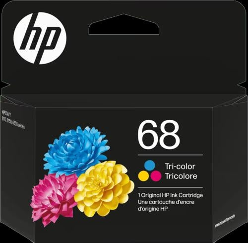 HP 68 TRI-COLOR INK CARTRIDGE