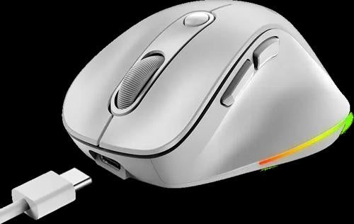 Genius Ergo 9000S Pro Silent Ergo Mouse - White