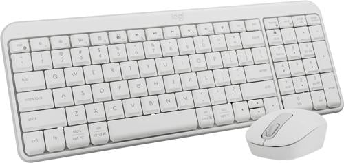 Logitech MK250 Bluetooth Wireless Keyboard and Mouse - Off White