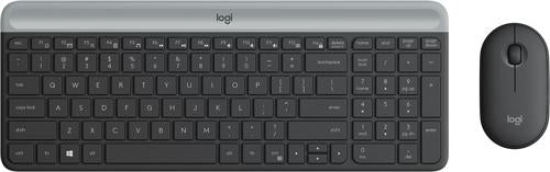 Logitech MK470 Slim Wireless Desktop Kit Black
