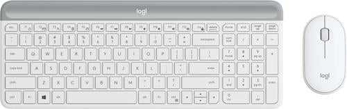 Logitech MK470 Slim W/L Desktop Kit - White