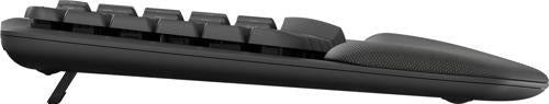 Logitech Wave Keys Wireless Ergo Keyboard - Black