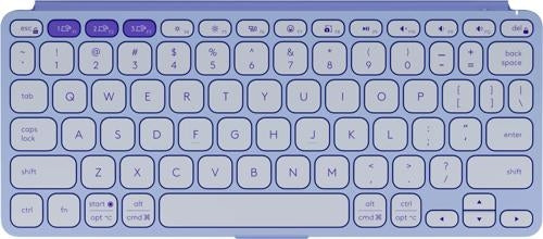 Logitech Keys-To-Go 2 Portable Wireless Keyboard Universal - LILAC